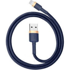Baseus Cafule Lightning cable 1.5A 2m (Gold+Dark blue)