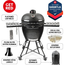 Get Red Kamado tipo keramikinė kepsninė GET RED 24  (60 CM)