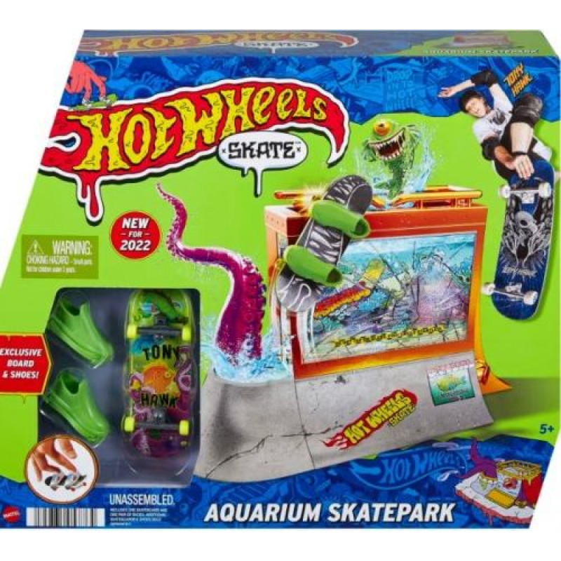 Hot Wheels Zestaw Skatepark Aquarium