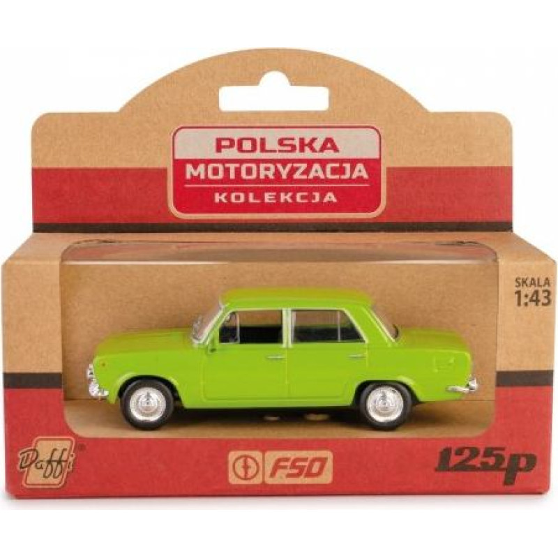 Daffi PRL vehicle Fiat 125p green