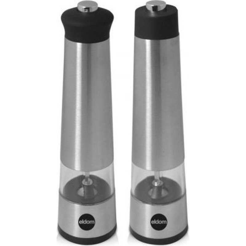 Eldom SET OF ELECTRIC PEPPER AND SALT MILLS ZMP4