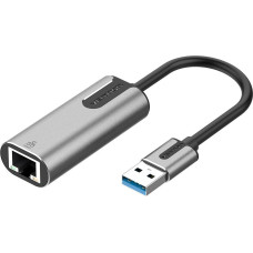 Vention USB 3.0-A to Gigabit Ethernet Adapter Gray 0.15M Aluminum Alloy Type