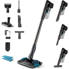 Philips 8000 series XC8055/01 stick vacuum/electric broom Battery Dry&wet Cyclonic Bagless 0.6 L Blue