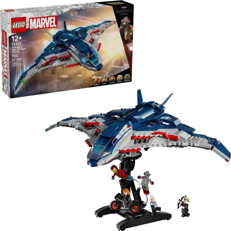 Lego MARVEL 76325 Avengers: Age of Ultron Quinjet - Quinjet