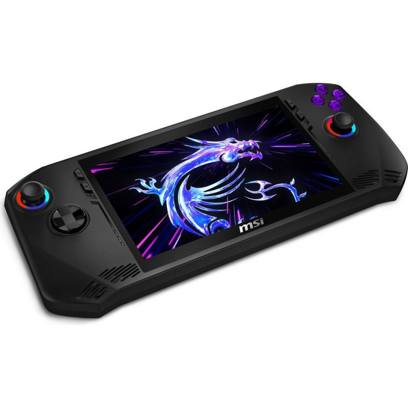 MSI Claw 7 AI+ A2VM-031PL portable game console 17.8 cm (7") 512 GB Touchscreen Wi-Fi Black