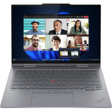 Lenovo ThinkPad X1 2-in-1 Gen 9 Intel Core Ultra 7 155U Hybrid (2-in-1) 35.6 cm (14") Touchscreen WUXGA 16 GB LPDDR5x-SDRAM 1 TB SSD Wi-Fi 6E (802.11ax) Windows 11 Pro English Grey