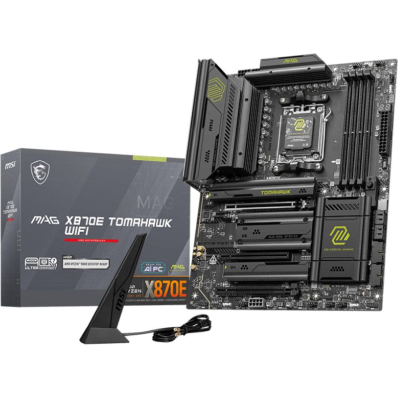 MSI MAG X870E TOMAHAWK WIFI motherboard AMD X870E Socket AM5 ATX