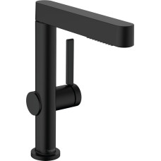 Hansgrohe Faucet with pull-out sprayer, Finoris 76063670, black matte.