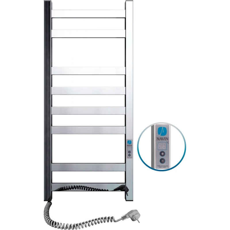 Navin Electric towel warmer Avangard 360*800 Digital, left-hand version, 10-028152-3680