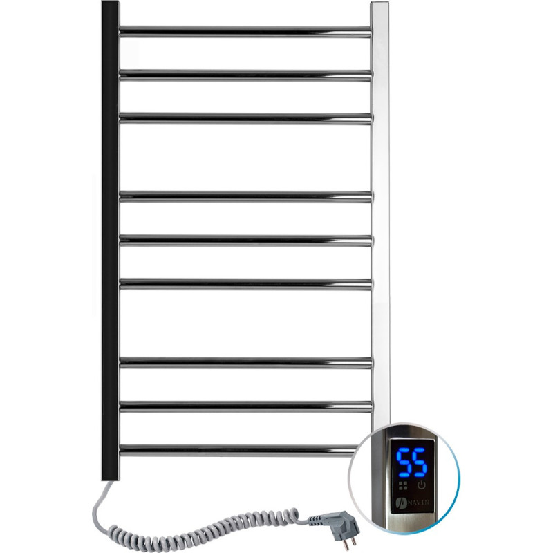 Navin Towel warmer Classic Quadro 500*800 Sensor, left, 10-016153-5080