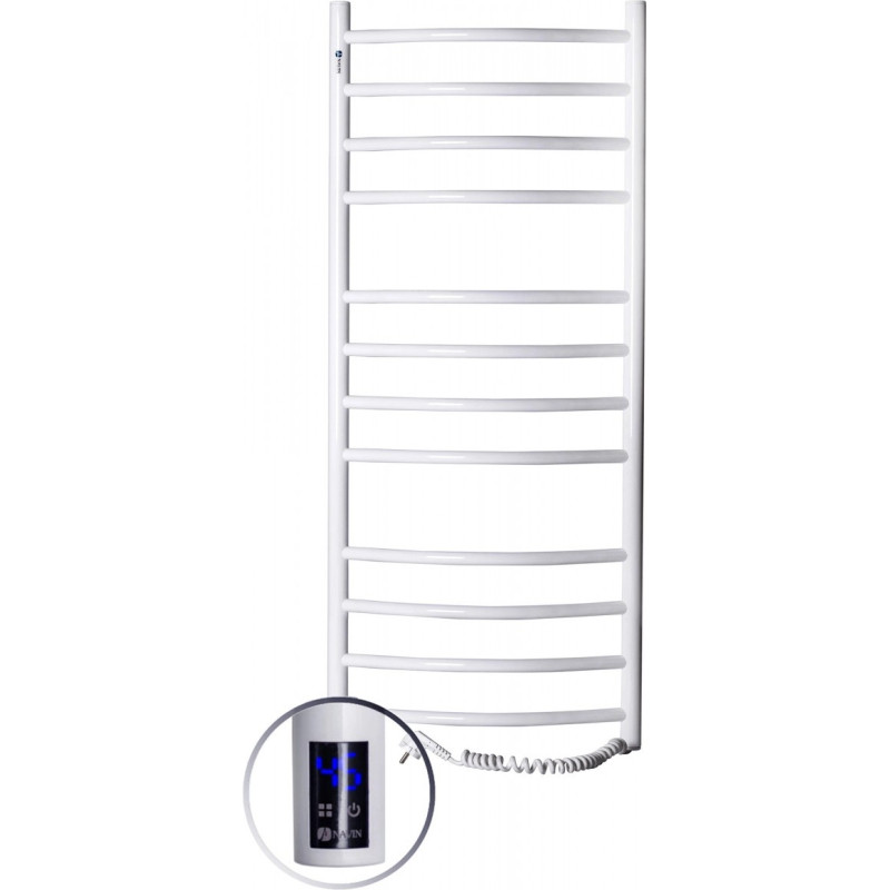 Navin Electric towel warmer Kamelia 480*1200 Sensor with timer, right-hand version, 12-007033-4812.