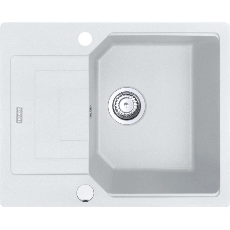 Franke Sink UBG 611-62, Fragranite, white, 114.0682.545