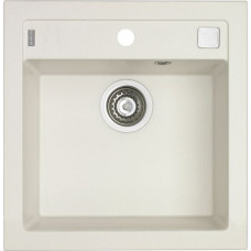 Alveus Granite sink Formic 20-11 (white) + drain + siphon