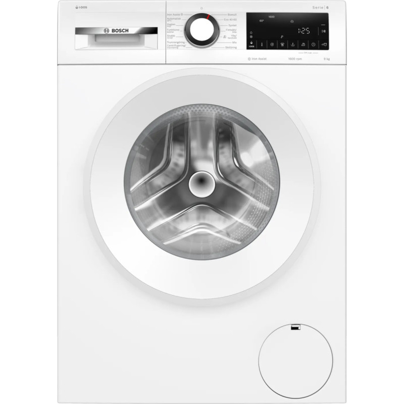 Bosch Washing machine, Series 6, WGG246F1SN, 9 kg
