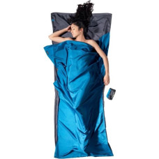 Cocoon TravelSheet Rectangular sleeping bag Cotton Blue