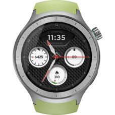 Motorola Moto Watch 3.63 cm (1.43") OLED 47 mm Digital Touchscreen Silver GPS (satellite)