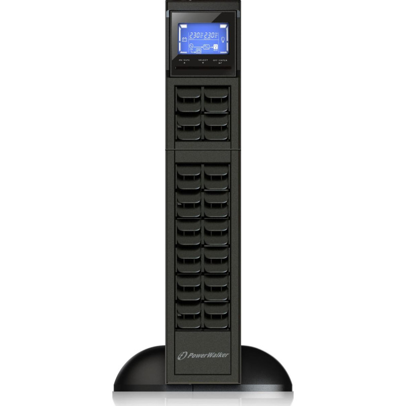 Powerwalker UPS ON-LINE 2000VA 4X IEC OUT, USB/RS-232, LCD, RACK19''/TOWER