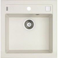 Alveus Granitinė plautuvė Alveus Formic 20-11 (balta) +vent+sif