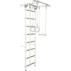 No Name Sporto kompleksas (gimnastikos sienelė) JUNIOR ATLET balta-pilka, 220x60cm