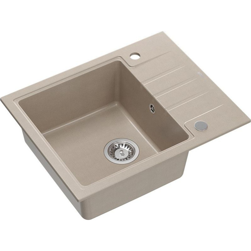 Quadron Virtuvinė plautuvė Quadron PETER 116 HCQP6250BEZP, pearl beige