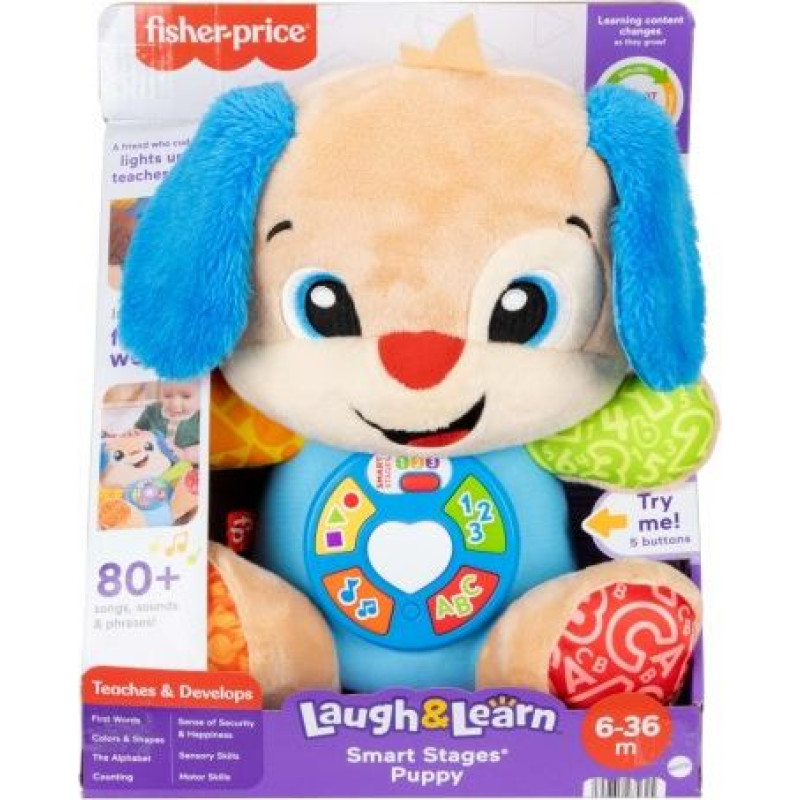 Fisher Price Mascot Smart Puppy POL/ENG/CZ/SL/HU