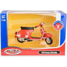 Daffi Vehicle MSZ 1:18 1976 Vespa 200 Rally red