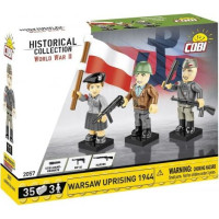 Cobi Klocki Historical Collection World War II /2057/ WARSAW UP RISING 1944 3Figures/35Blocks