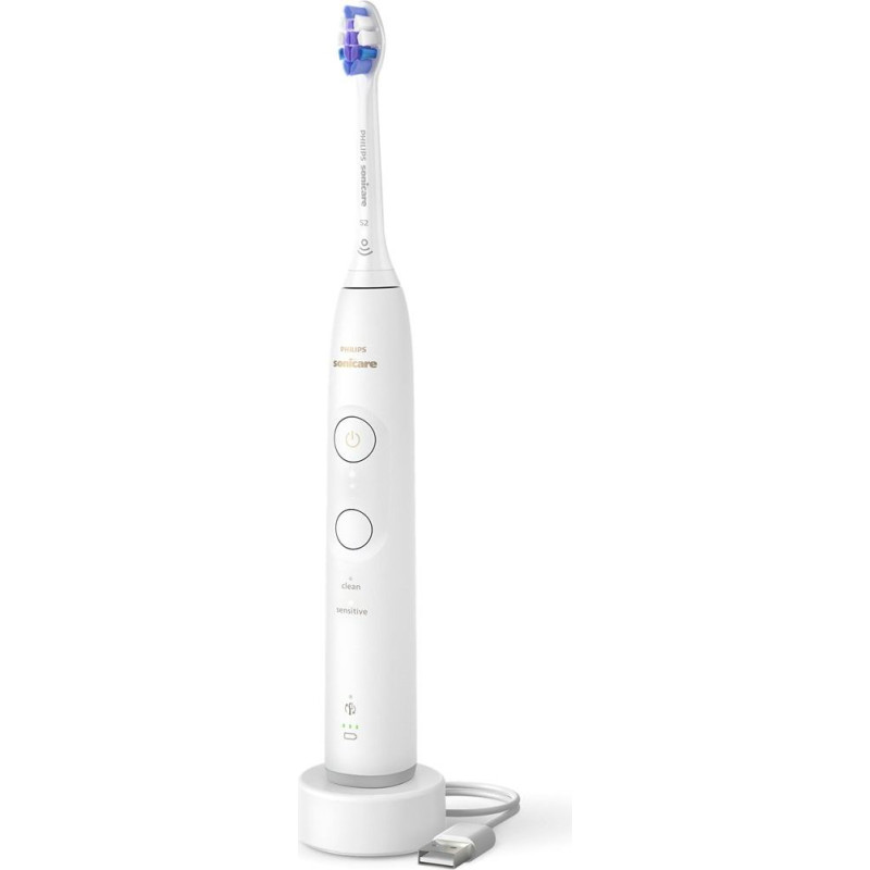 Philips Series 6100 HX7400/01 Rechargeable Sonic Electric Toothbrush