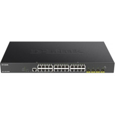 D-Link Switch DGS-1250-28XMP 24GE PoE+ 4SFP+
