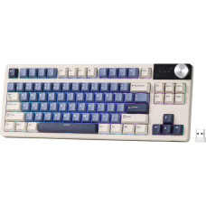 Royal Kludge S85 Horizon Blue,  Beige Switch, US