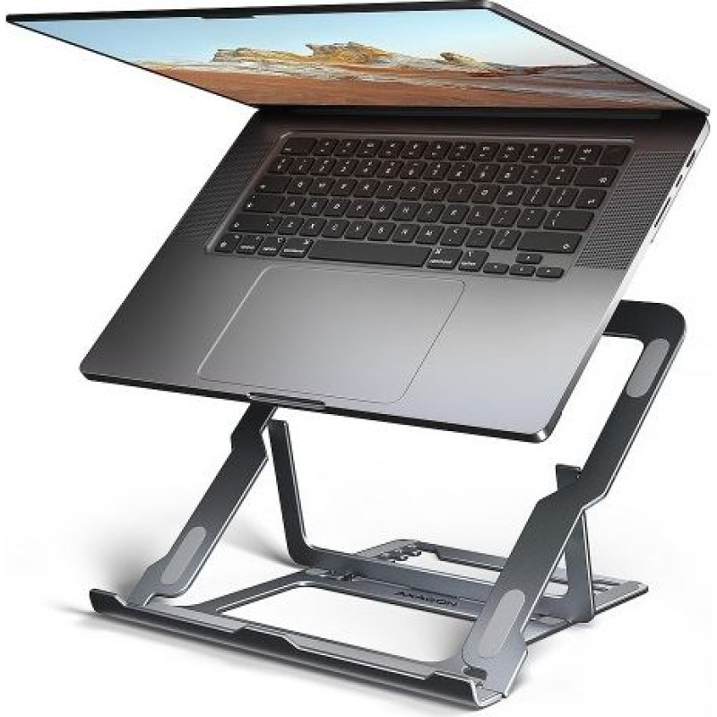 Axagon STND-LAG ALU stand for laptops 10-17 8 positio