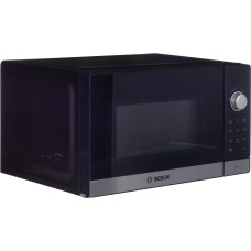 Bosch Serie 2 FFL023MS2 microwave Countertop Solo microwave 20 L 800 W Black, Stainless steel