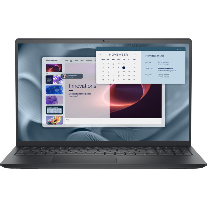 Dell Pro 15 Essential PV15250 Intel&reg; Core&trade; i5 i5-1334U Laptop 39.6 cm (15.6") Full HD 16 GB DDR5-SDRAM 512 GB SSD Wi-Fi 6 (802.11ax) Windows 11 Pro Black