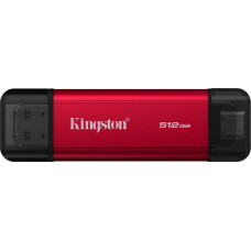 Kingston Technology 512GB Dual USB-A/C Portable SSD, Up to 1050MB/s USB 3.2 Gen 2