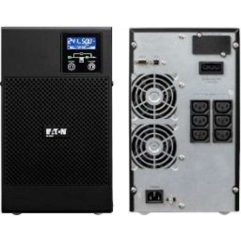 Eaton 9E 2000I uninterruptible power supply (UPS) Double-conversion (Online) 2 kVA 1600 W 6 AC outlet(s)