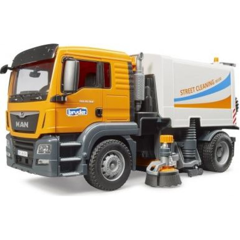Bruder MAN TGS LKW Street sweeper