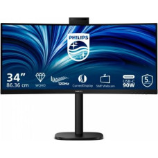 Philips Monitor 34 inches 34B2U3600CH Curved VA HDMIx2 DP HAS USB-C RJ45 KVM