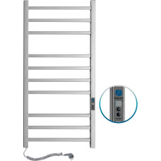 Navin Electric towel warmer, Loft 500*1000 Digital, left, 10-043152-5010.