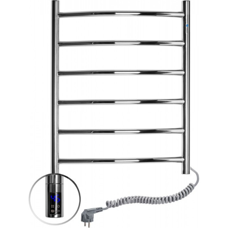 Navin Electric towel warmer Kamelia 480*600 Sensor with timer, right-hand version, 10-007033-4860