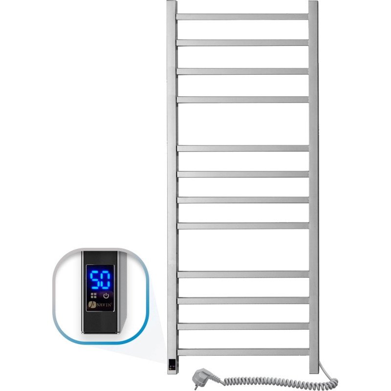 Navin Electric towel warmer, Loft 500*1200, right-hand sensor, 10-043053-5012.