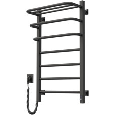 Navin Electric towel warmer Fortis 480*800 12-253153-44880, left side, black.