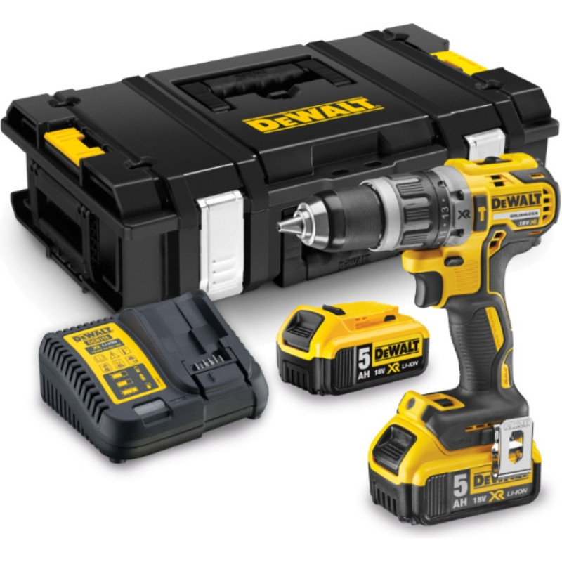 Dewalt Impact drill DCD796P2, 18 V, 5000 mAh
