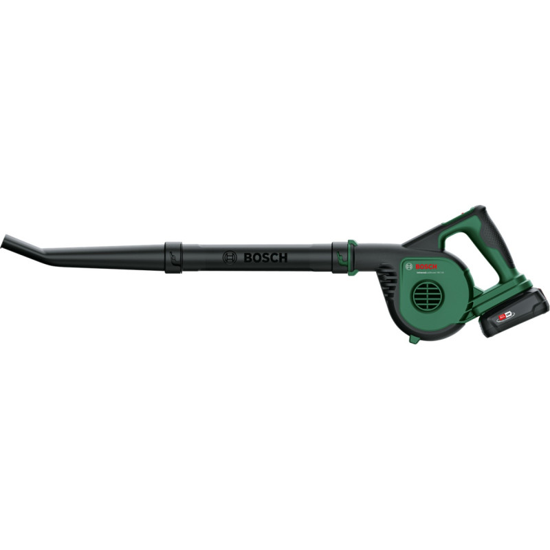 Bosch Cordless leaf blower UniversalLeafBlower 18V-130, 1x2.5Ah, AL 1820 CL, 06008A0600