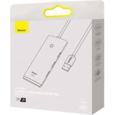Baseus HUB Lite Series adapter (USB-A to 4xUSB-A 3.0 5Gb/s) Black (WKQX030101)
