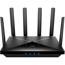 Cudy P5 wireless router Gigabit Ethernet Dual-band (2.4 GHz / 5 GHz) 5G Black