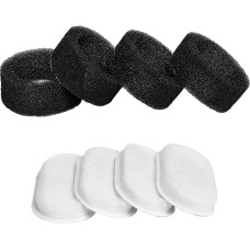 Rojeco 3.2L /2L Stainless Steel Cat Water Fountain Filters 4Set