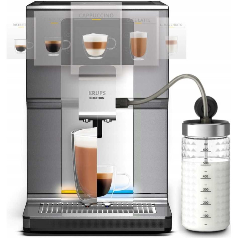 Krups Kavos aparatas Krups EA 875 E Intuition Preference+