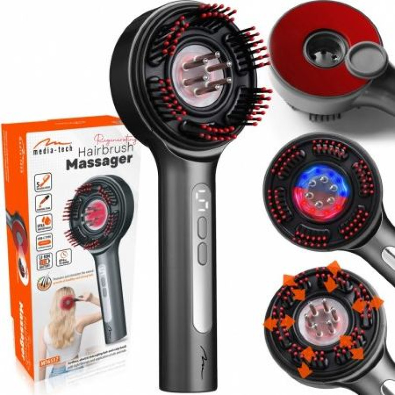 Media-Tech HAIRBRUSH MASSAGER MT6537