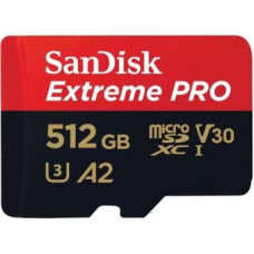 Sandisk Extreme Pro microSDXC 512GB 200/140 MB/s A2 U