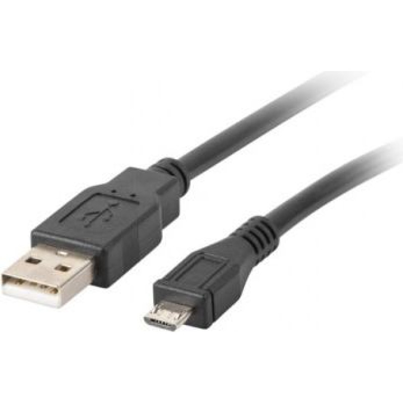 Lanberg Cable USB 2.0 micro AM-MBM5P 1M black